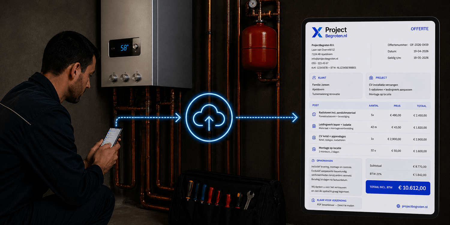 Van project naar realistische kostenraming in 3 stappen